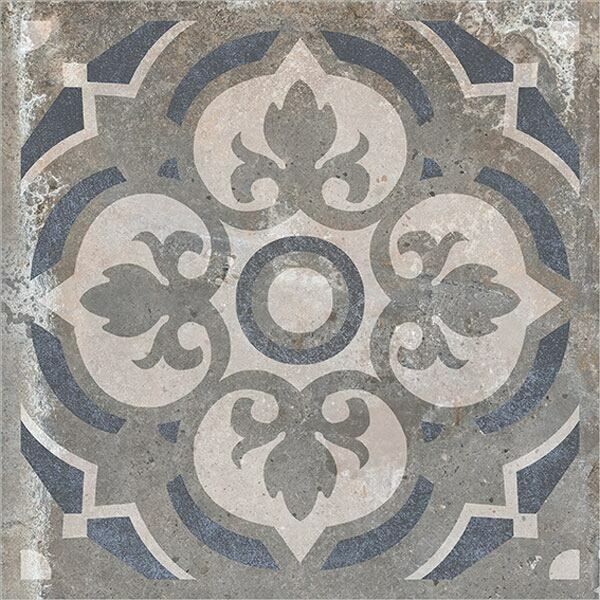 Mischen Dark Grey Decor Concrete Effect Matt Porcelain Outdoor Slab Tile