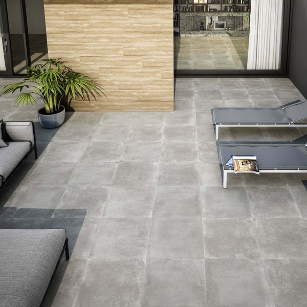 Moliere Grey Anti-Slip Floor Tiles