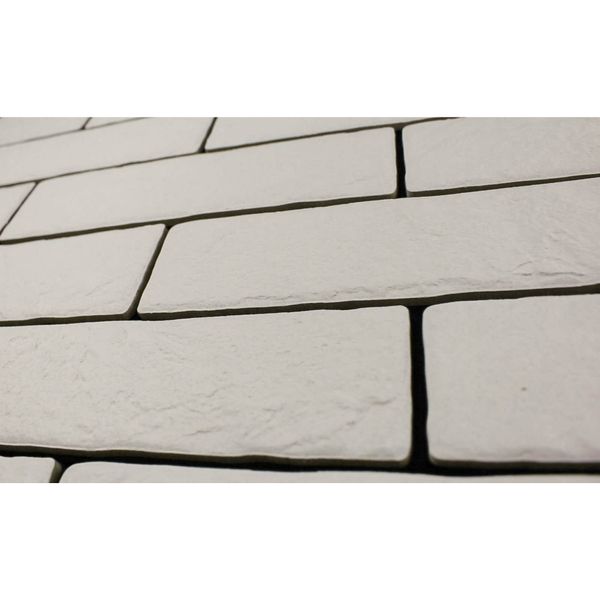 Muralla White Brick Wall Tiles
