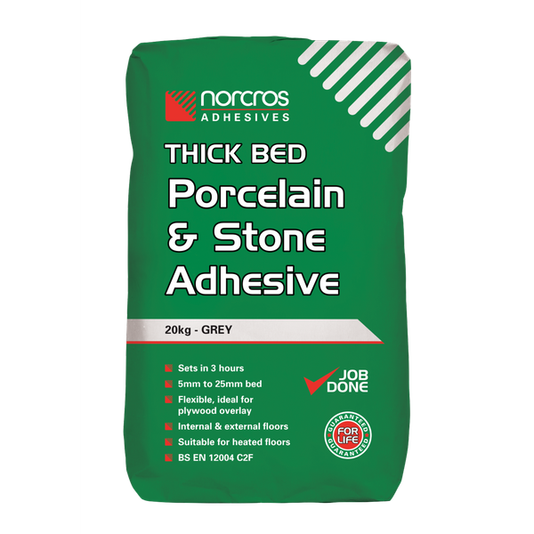 Norcros Thick Bed Porcelain and Stone Adhesive
