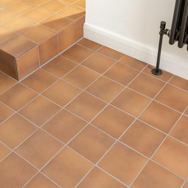 Quarry Brown Charred Effect Natural Clay Matt Floor Tile