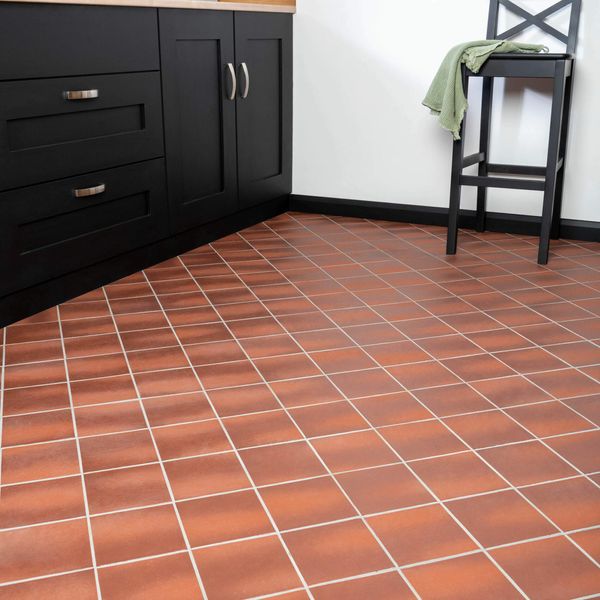 Quarry Terracotta Charred Effect Natural Clay Matt Floor Tile