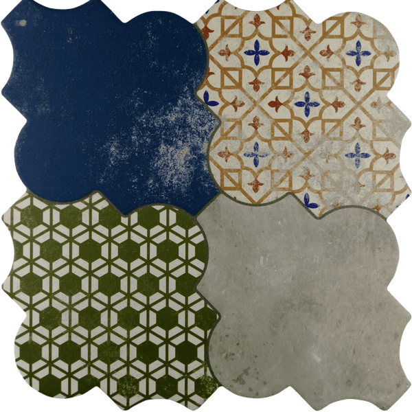 Riga Patchwork Wall and Floor Tiles