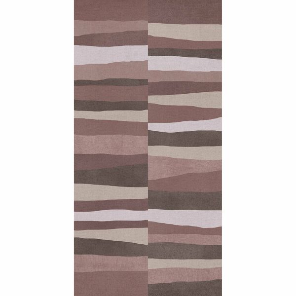 Seven Pink Abstract Decor Matt Ceramic Wall Tile
