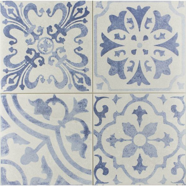 Skyros Delft Blue Wall and Floor Tiles
