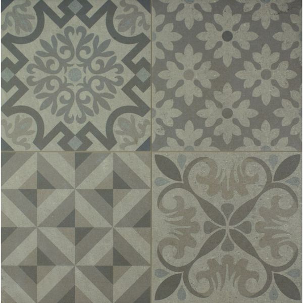 Skyros Delft Grey Wall and Floor Tiles 