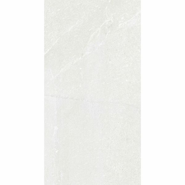 Snowdon Light Grey Stone Effect Matt Porcelain Wall and Floor Tile