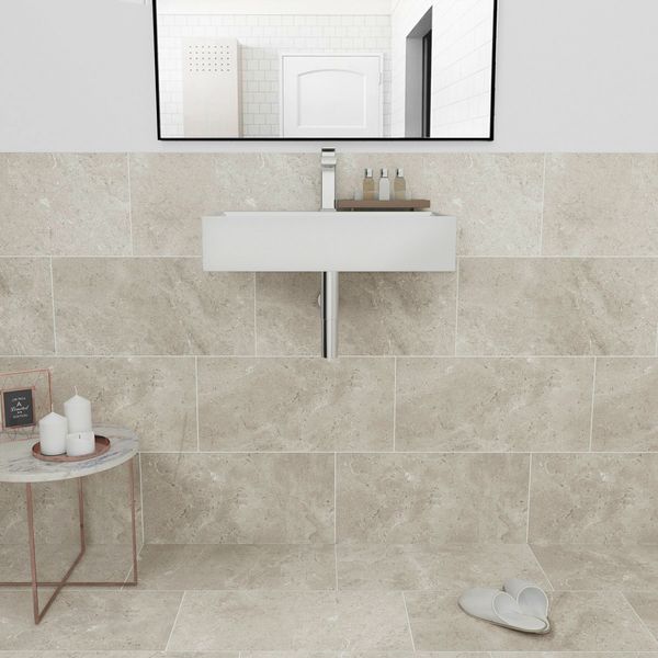 Stonebase Taupe Wall and Floor Tiles