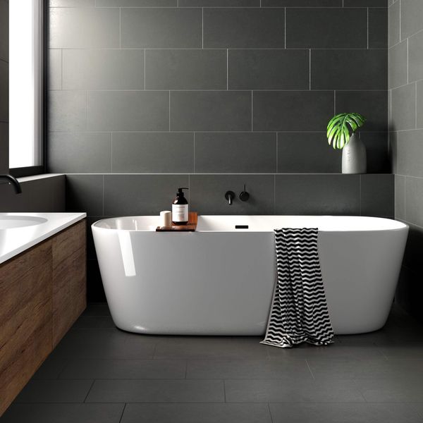 Surface Mid Grey Lappato Wall And Floor Tiles