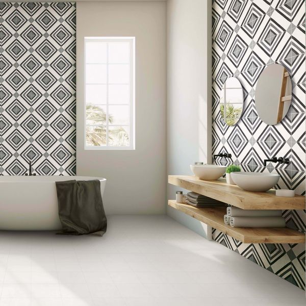 Swing Decor Night & Day Stripe Wall and Floor Tiles