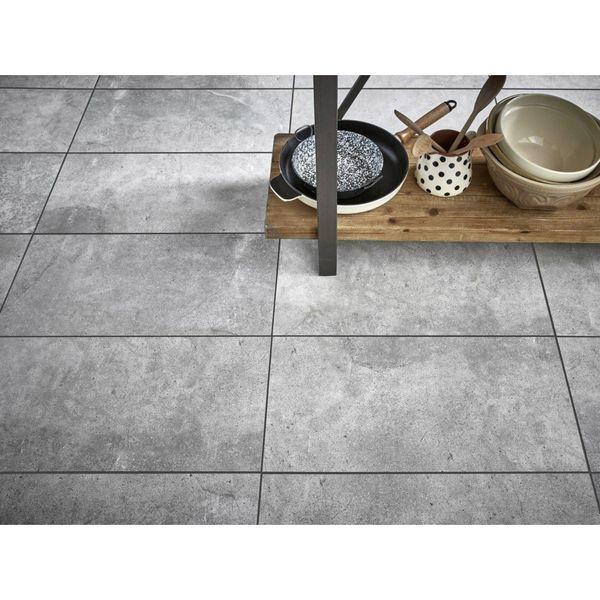 Toscana Silver Rectified Wall And Floor Tiles