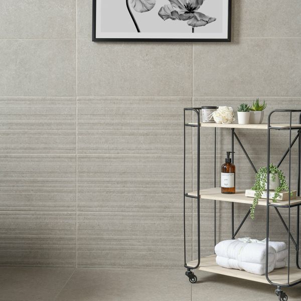 Towns Taupe Nimes Decor Wall Tile