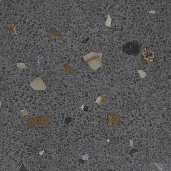 Trend Black Terrazo Multicolour Wall and Floor Tile