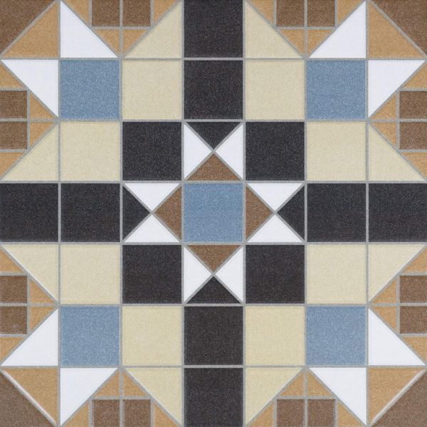 Victoriana Dorchester Marron Wall and Floor Tile